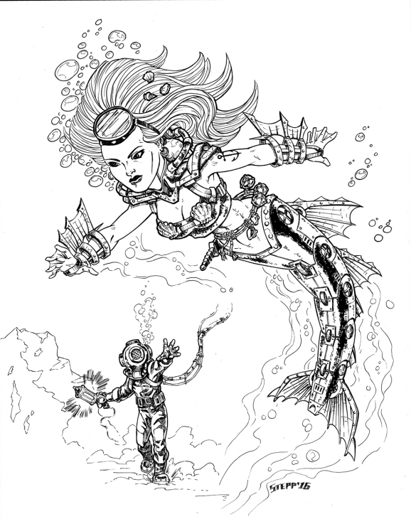 Steampunk Mermaid